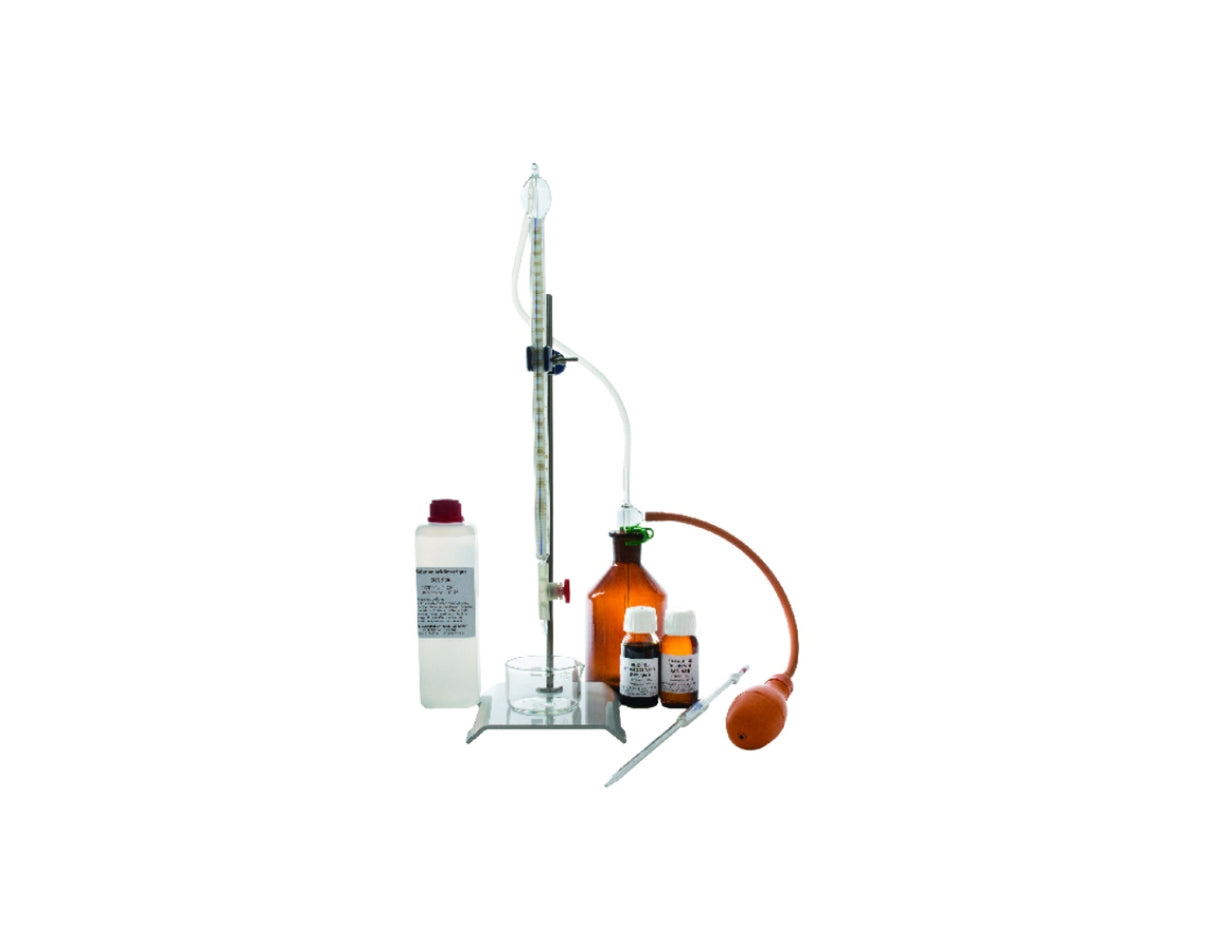 115001AT-Nécessaire de dosage complet de l’acidité totale, équipé d’une burette avec mise à zéro automatique