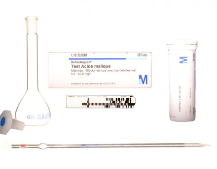 197511 : Kits pour RQflex avec bandelettes test et accessoires de préparation