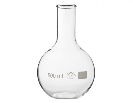 611050E : Ballons en verre à fond plat