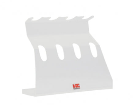 Support en plexiglas pour 4 micropipettes à volume fixe Clinipet+