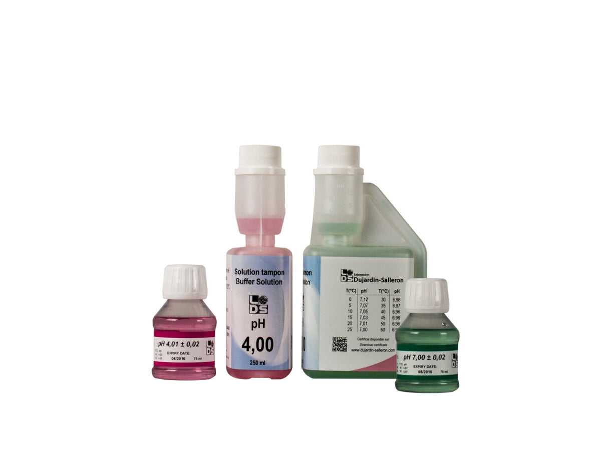 970074-Solutions tampons pH4-pH7 en flacon
