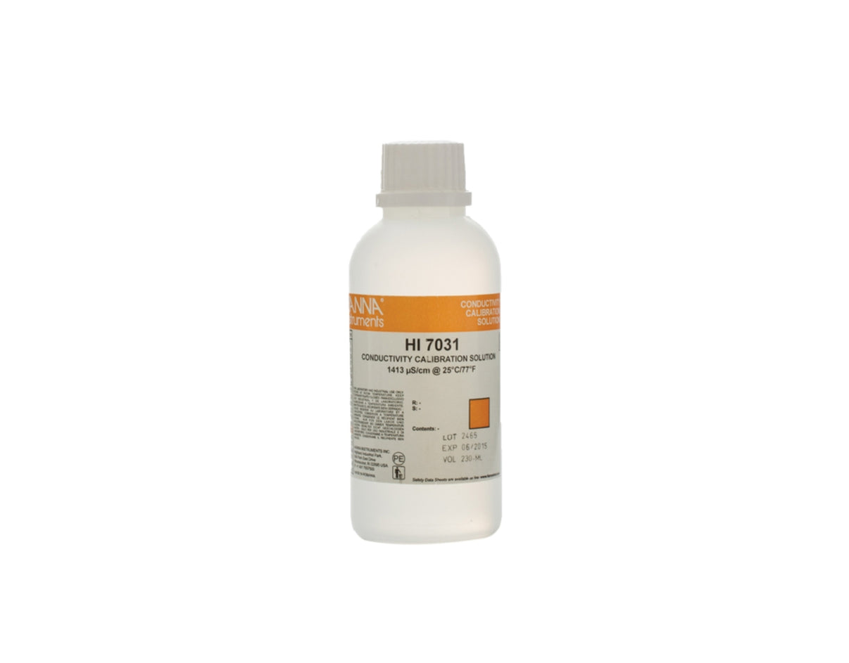 970301-Etalons de conductivité 12,88mS/cm et 1413µS/cm